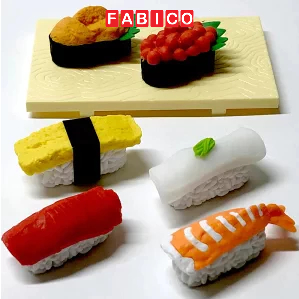 Gôm tẩy lắp ráp iwako hình Sushi