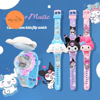 Đồng hồ Kuromi, melody, cinamoroll phát nhạc, phát sáng, vòng tay phát sáng