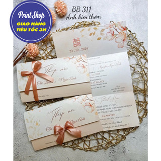 [THIỆP CƯỚI ĐẲNG  CẤP]  BHT484