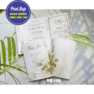 [THIỆP CƯỚI ĐẲNG  CẤP]  BHT484