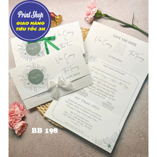 [THIỆP CƯỚI ĐẲNG  CẤP]  BHT484