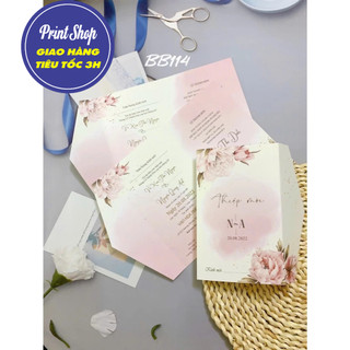 [THIỆP CƯỚI ĐẲNG CẤP] MẪU BB