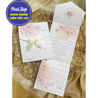 [THIỆP CƯỚI ĐẲNG CẤP] HD155