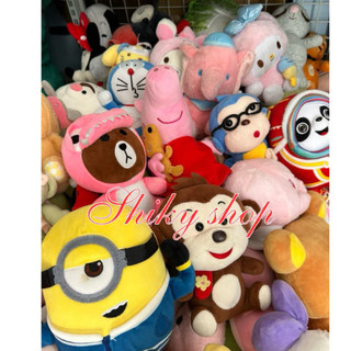 Thú bông 2hand  peppa/ mickey/ kitty Gấu si