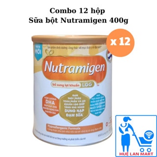 Combo 12 Hộp Sữa bột Mead johnson Nutramigen LGG - 400g công thức cho trẻ bị dị ứng đạm sữa bò
