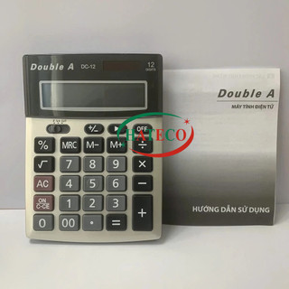 Máy tính Double DC-12 (12 số) - Máy tính bỏ túi