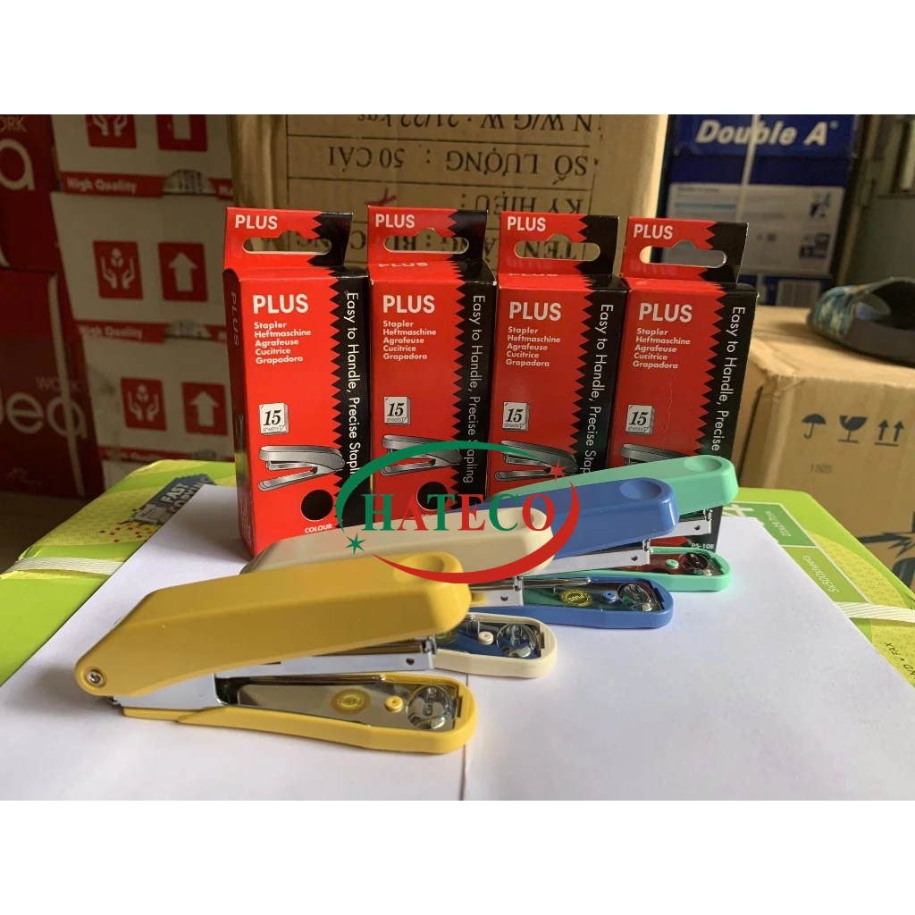Dập ghim số 10 Plus PS-10E (cam kết HÀNG CHÍNH HÃNG)