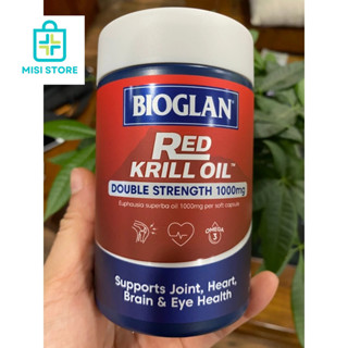 (date 2028) Dầu nhuyễn thể Bioglan Red Krill Oil 1000mg 60 viên ( Bioglan )