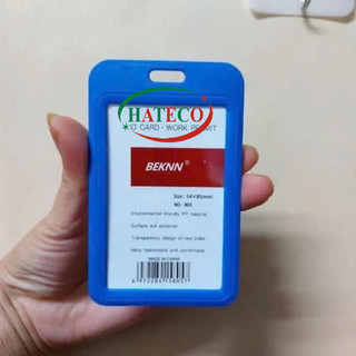 Thẻ tên kèm kẹp bộ kẹp thẻ tên nhân viên, thẻ tên Bác Sĩ cài ngực chấm công kiểm soát ra vào cơ quan