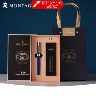 Bút ký Montagut cao cấp, BÚT KÝ KHẮC TÊN MIỄN PHÍ THEO YÊU CẦU KHẮC LOGO - FULL BOX