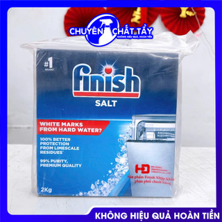 Muối rửa bát Finish 1.2KG 1KG Chuyên dụng cho máy rửa bát Số 1 khuyên dùng từ chuyên gia.