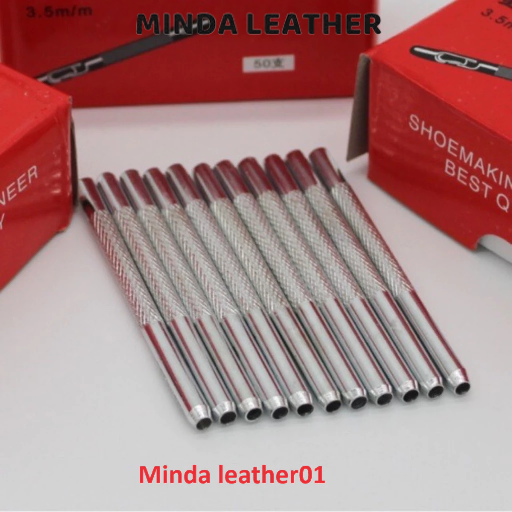 Đinh đục lỗ dây lưng da chất liệu hợp kim - Đục lỗ thắt lưng 3mm và 3.5mm