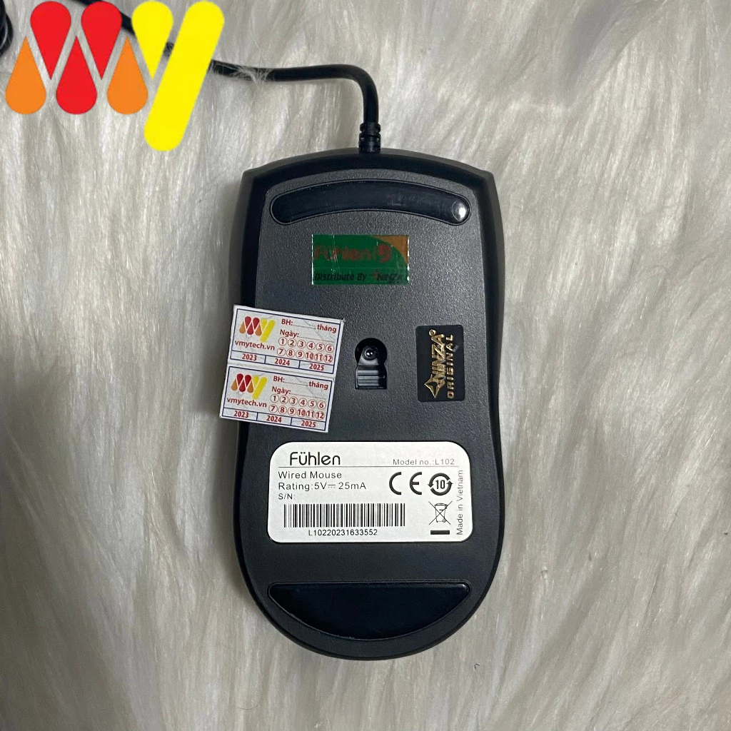 Chuột dây Fuhlen L102 - Bảo hành 2 năm - kết nối USB - Hàng nhập khẩu | BigBuy360 - bigbuy360.vn
