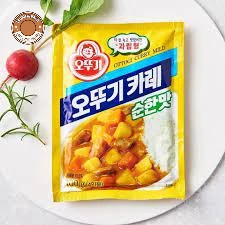 Bột cà ri không cay Ottogi 100g - [오뚜기]  오뚜기카레순한맛 100g