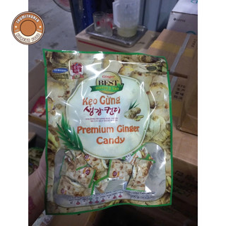 Kẹo Gừng Cao Cấp Hàn Quốc Premium Ginger Candy (Gói 200g) - 생강 캔디