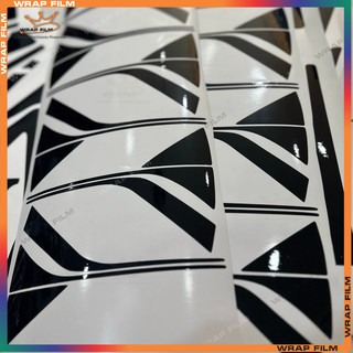 Decal dán mâm Vinfast VF6 Plus ( Giá bao gồm 5 bánh), Decal cao cấp, không phai màu, không để lại keo khi bóc ra