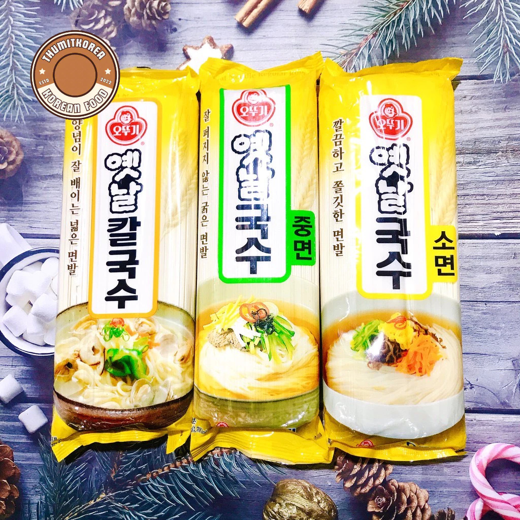 Mỳ Sợi Hàn Quốc Ottogi 500G, 900G - [오뚜기]  옛날국수