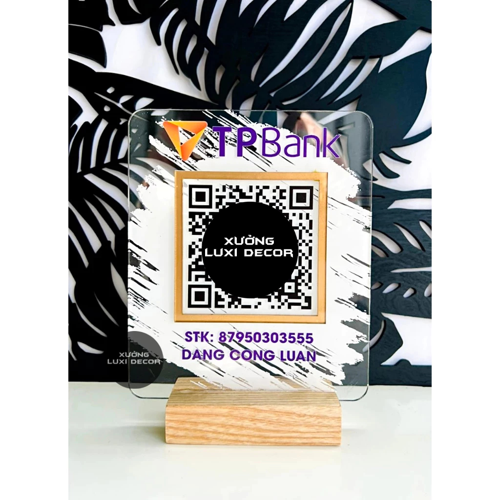 [HOT HOT] Bảng Meca in mã QR 1 mặt - Xưởng Luxi