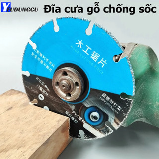 Lưỡi Cưa Gỗ Chống Sốc 110mm - Đĩa Cưa Cắt Gỗ An Toàn Lắp Cho Máy Mài Góc