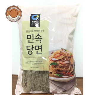 (Hàng Nội Địa) Miến Khoai Lang , Miến Khô Deasang Chungjungone 500g , 1kg Hàn Quốc - [청정원]  민속당면