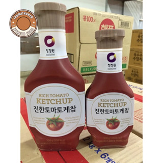 Tương Cà Chua Hàn Quốc Chungjungone ( Rich Tamato Ketchup) 300g, 500g - [청정원]  진한토마토케찹