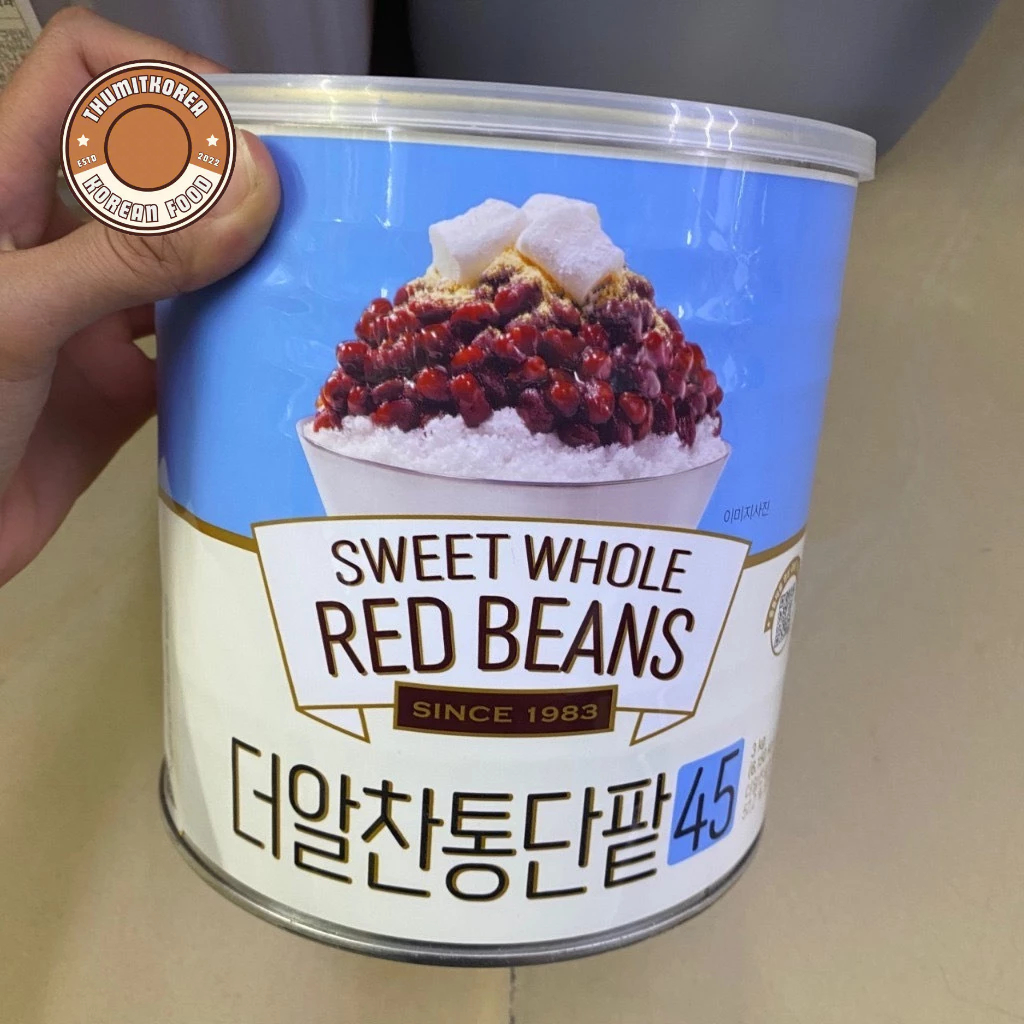 Đậu Đỏ Ngọt Đóng Hộp Daedoo Hàn Quốc Hộp 3kg , 850g