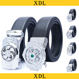 Thắt lưng nam đá xoay 360 độ, dây lưng nam khóa tự động mặt xoay đính đá nhiều hình A5GXT