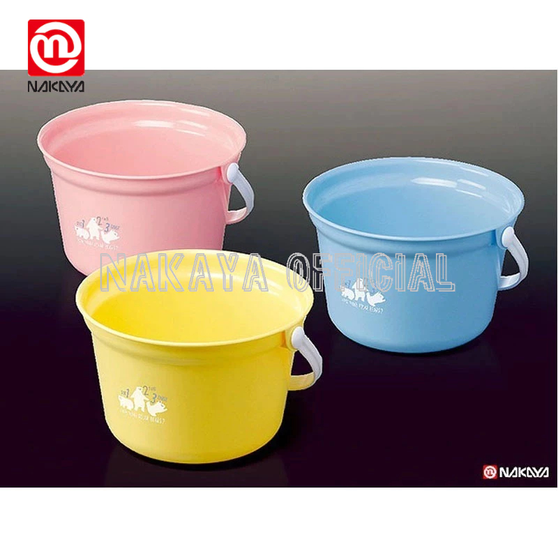 Xô nhựa Nakaya nhỏ có quai 2.2L - Nhật Bản 4955959222101 - Nakaya official