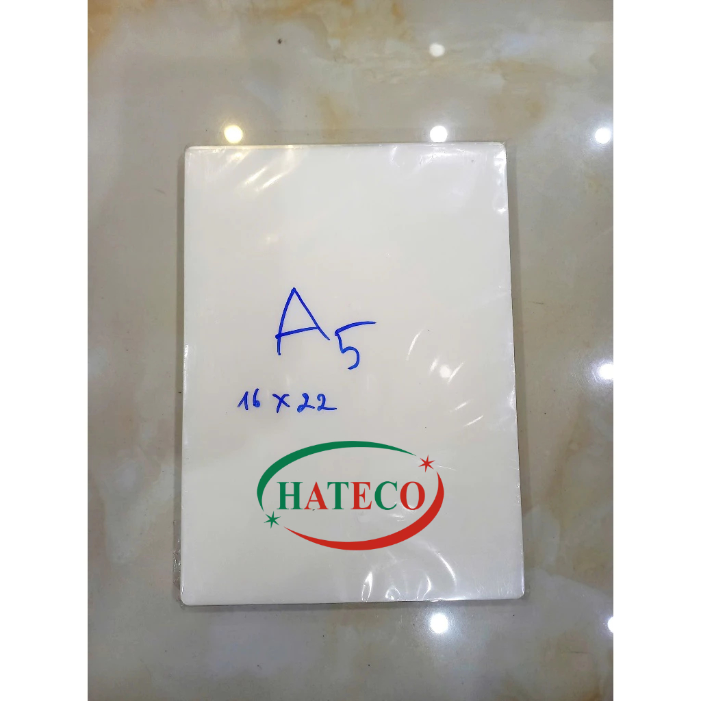 Giấy ép Plastic A5 35mic (KT 160x220mm)