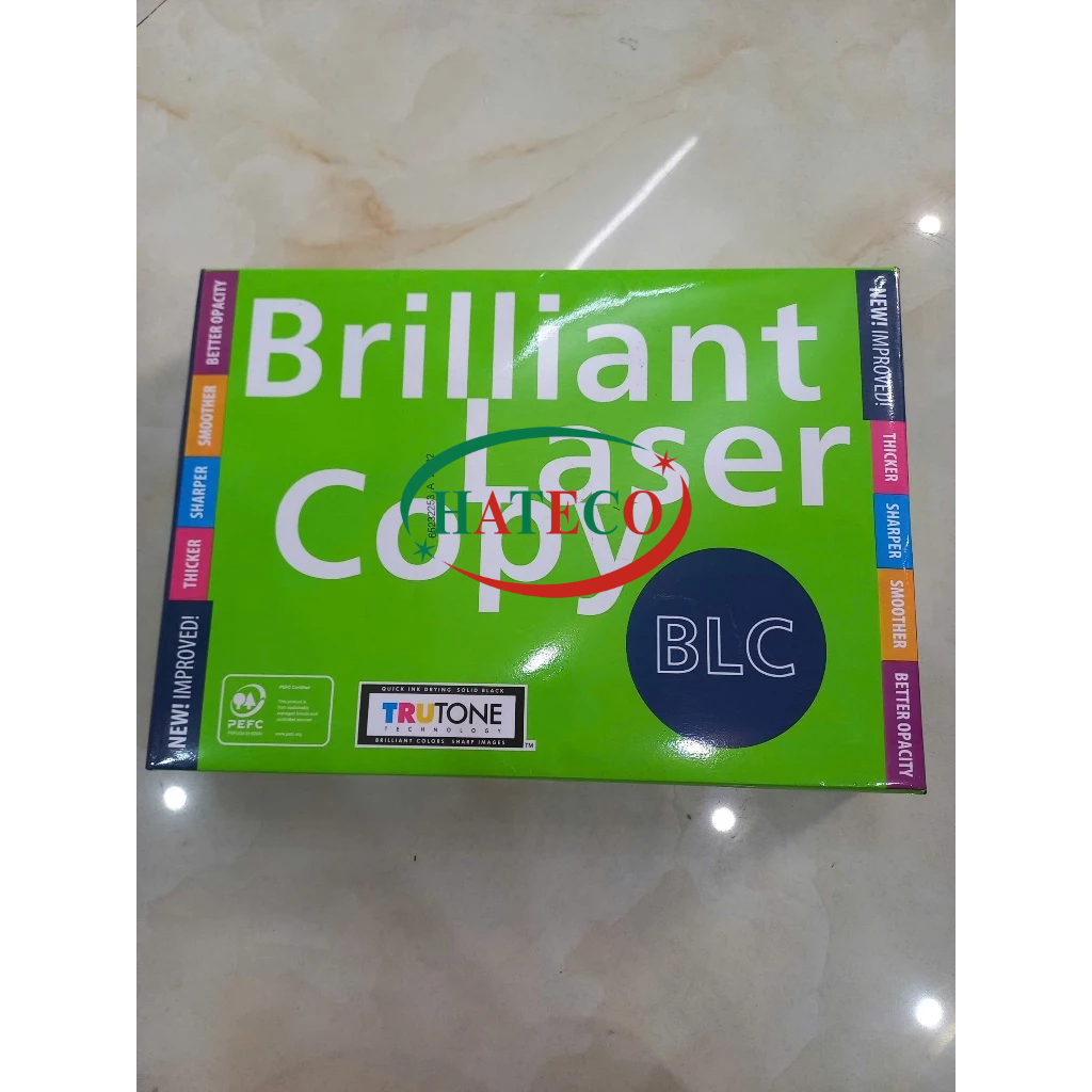 Giấy in BLC Brilliant Laser Copy 70gsm A4/Giấy SMARTIST A4 Thái Lan- photocopy- Giấy ngoại Indonexia