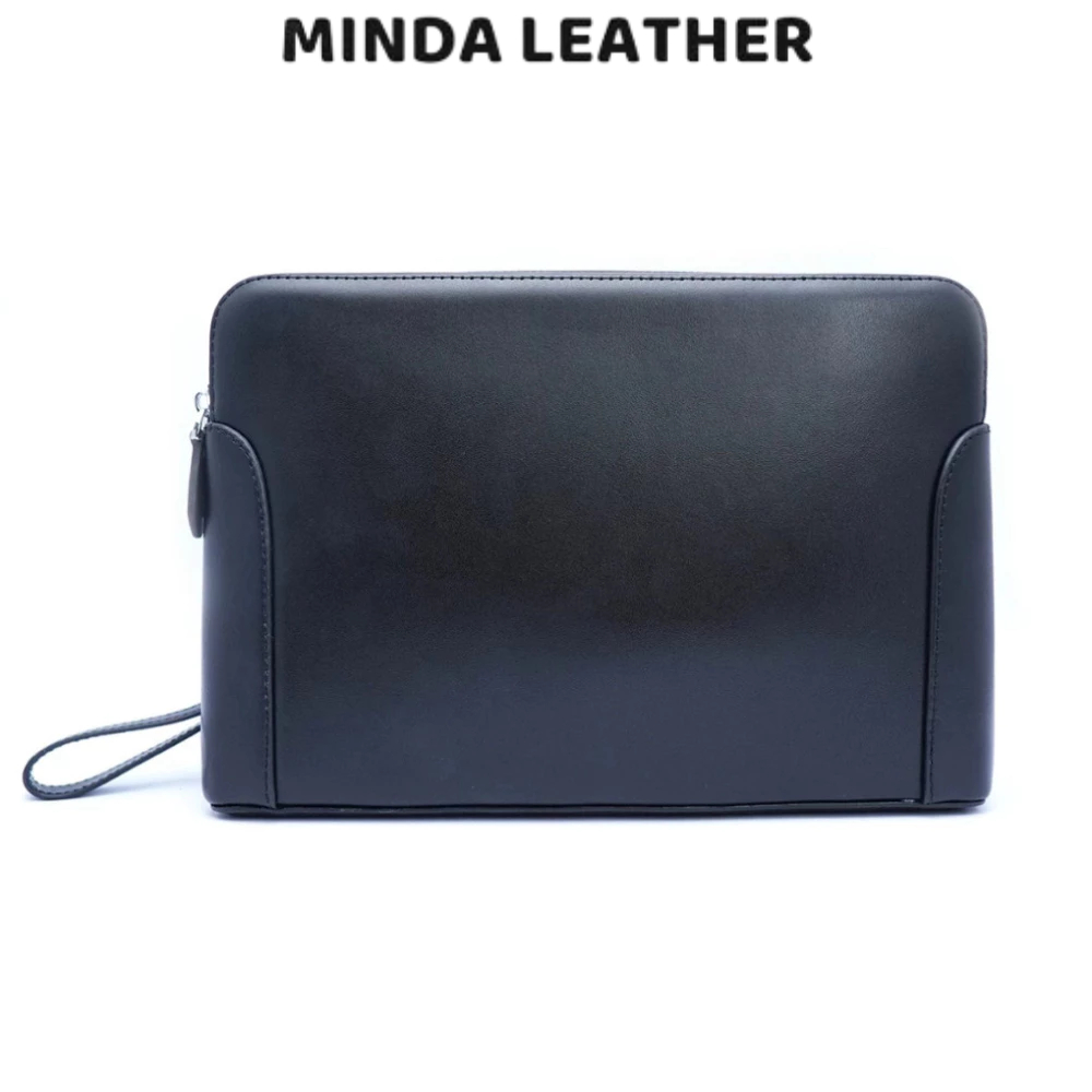 Clutch cầm tay nam da bò XDL, túi kẹp nách nam da bò cao cấp S1TB03