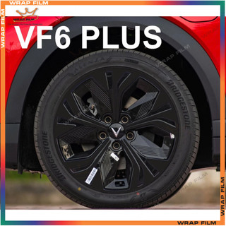 Decal dán mâm Vinfast VF6 Plus ( Giá bao gồm 5 bánh), Decal cao cấp, không phai màu, không để lại keo khi bóc ra