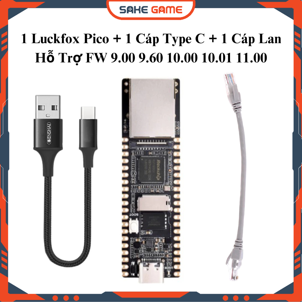 Mạch Kích Hack PS4 FW 11.0 Luckfox Pico Plus Mạch Kích Hack PS4 Luckfox Pico Plus 9.60 Hỗ Trợ 9.00/9
