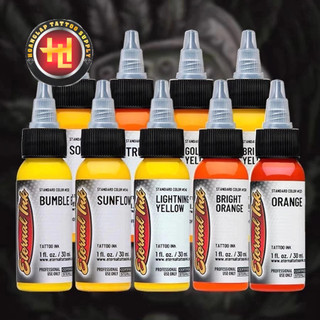  🏷️ Mực Xăm Eternal Bộ Sưu Tập Màu Vàng Yellow 1oz Chính Hãng – Sắc Tố Tự Nhiên – Lên Màu Chuẩn Đẹp 