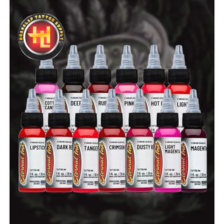  🏷️ Mực Xăm Eternal Bộ Sưu Tập Các Tông Màu Đỏ & Hồng 1oz Chính Hãng – Sắc Tố Tự Nhiên – Màu Chuẩn Đẹp 