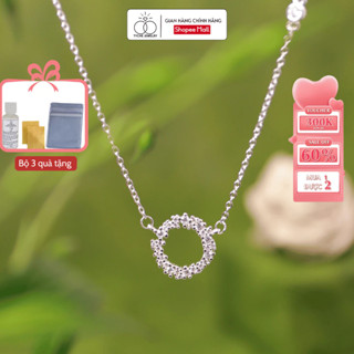  Dây chuyền bạc nữ Tyche Evergreen kiểu dáng Hàn Quốc phong cách trẻ trung phù hợp đeo đi học đi chơi TYCHE JEWELRY 