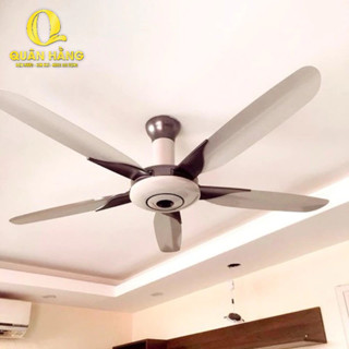 Quạt trần 5 cánh Điện cơ Thống nhất Vinawind, Có điều khiển, Bảo hành 12 tháng