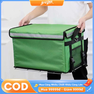 BMZAR Túi giao hàng cho shipper 22 32 48  62L Túi giữ nhiệt giao hàng Tiện Dụng Mang cắm trại Túi shopeefood chống nước