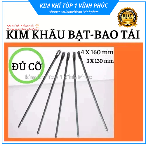 Kim khâu bạt bao tải to