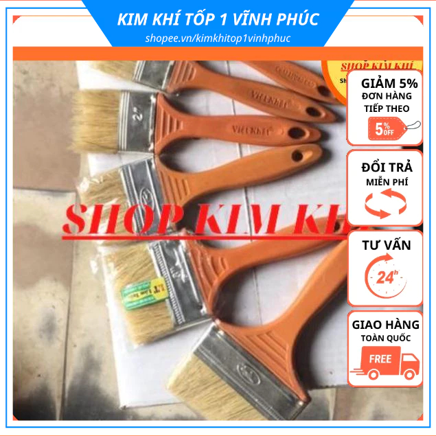 Chổi quét Sơn cán nhựa