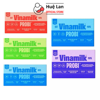  5 Lốc 1 Thùng Sữa chua uống men sống Proby  Probi Vinamilk đủ vị chai 65ml 130ml 