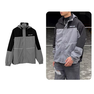 Áo khoác gió Maze ODIN CLUB, Áo khoác gió form rộng nam nữ unisex, Local Brand ODIN CLUB