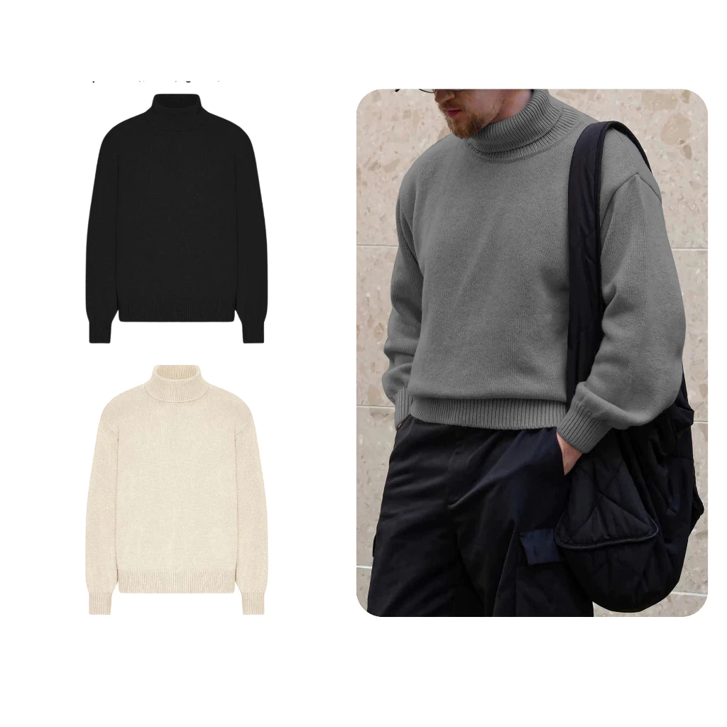 Áo len cao cổ Roney ODIN CLUB, Áo len cao cổ thời trang unisex, Local Brand ODIN CLUB