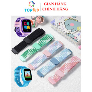 Dây vải SIÊU BỀN cho đồng hồ thông minh trẻ em, quai đeo đồng hồ bằng vải Nylon, nhiều size