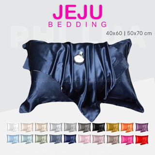 Vỏ Gối Nằm Phi Lụa JejuBedding – Size 40x60 / 50x70 – Mềm Mát, Cao Cấp, Giảm Rối Tóc