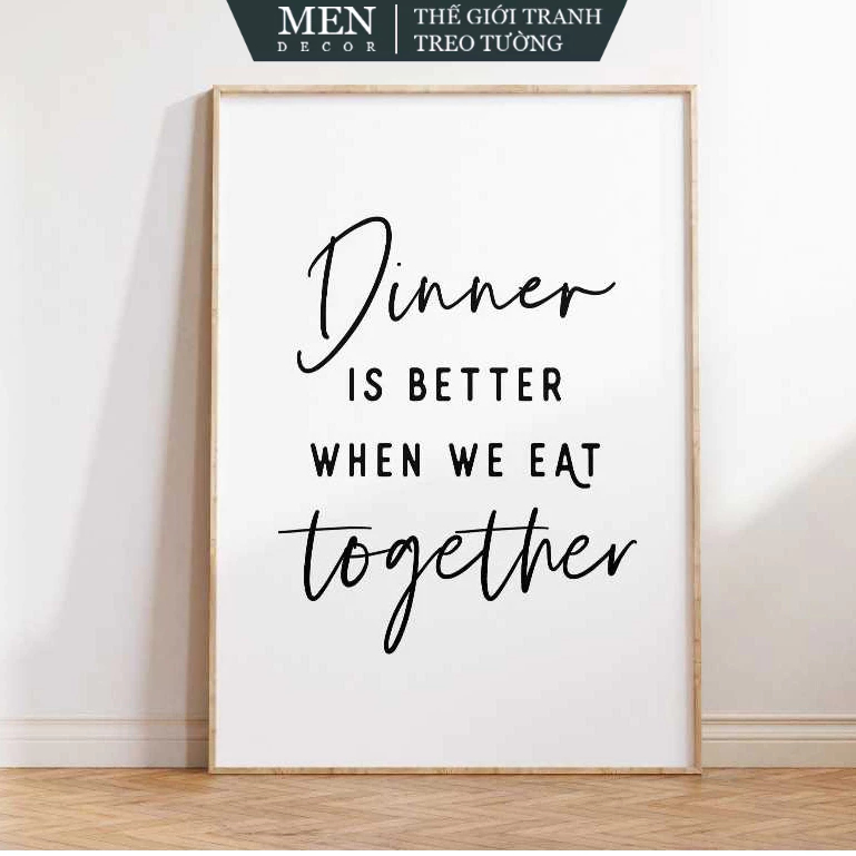 Tranh treo tường, Dining Room Wall Art, Poster, Family Quotes, Kitchen Signs, Digital Art for Kitche