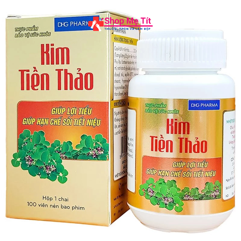 Kim Tiền Thảo DHG Pharma sỏi thận, sỏi bàng quang (100 viên)