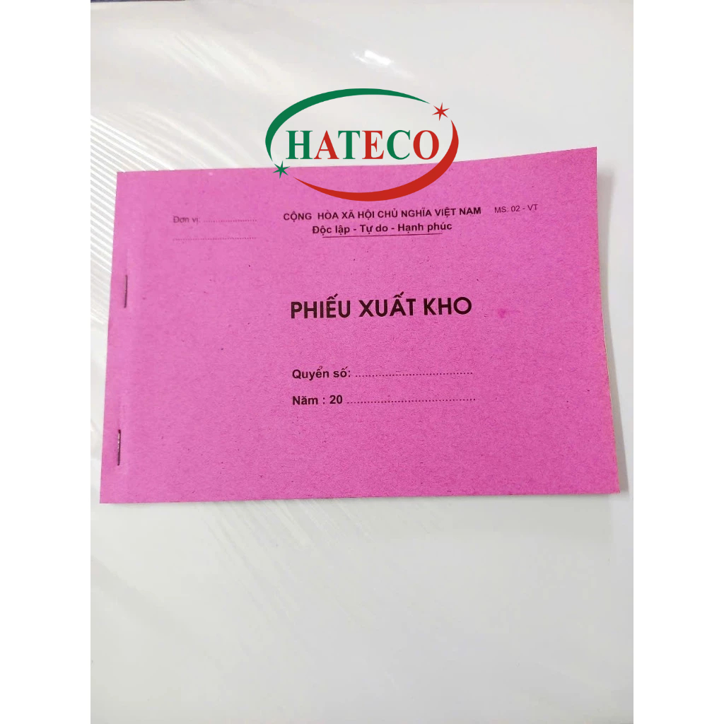 Phiếu Xuất kho 1 liên A5 Bãi Bằng