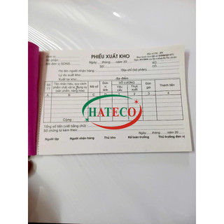 Phiếu Xuất kho 1 liên A5 Bãi Bằng