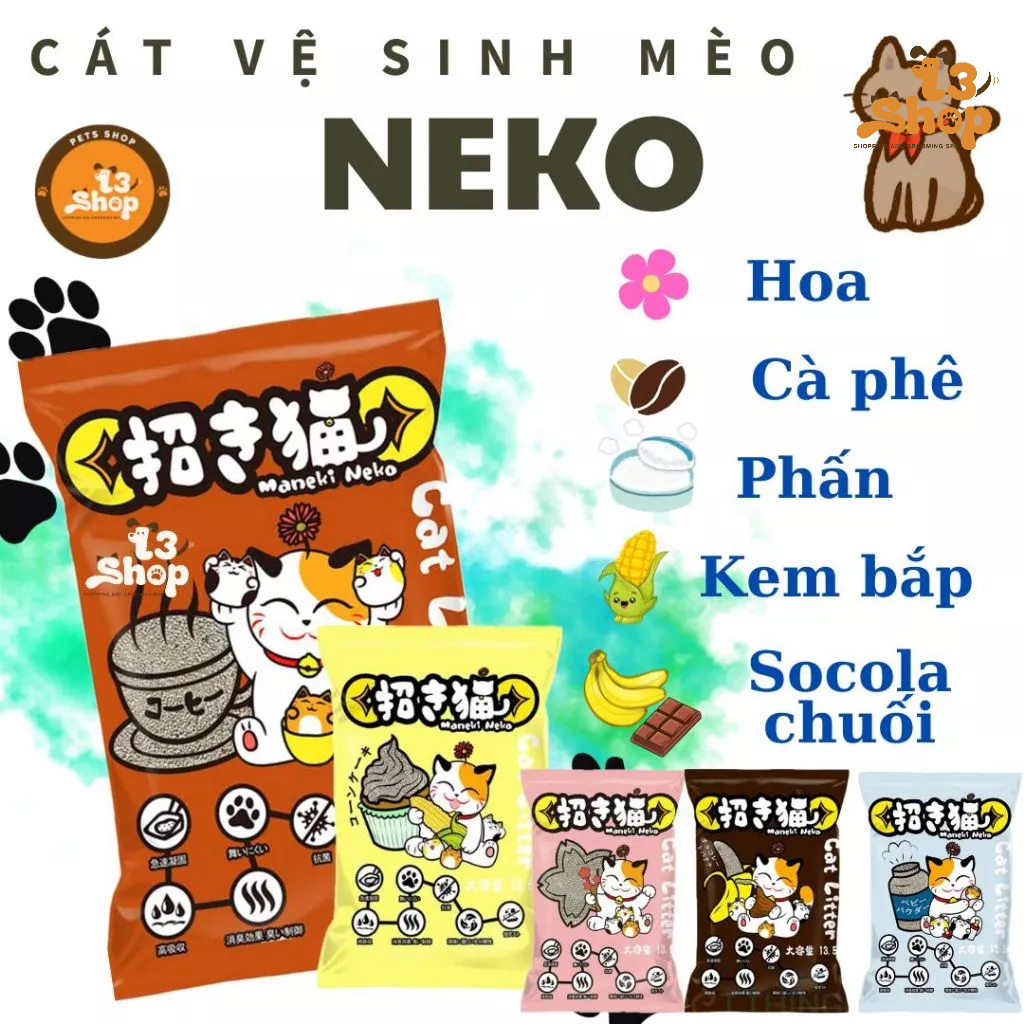 cát vệ sinh Maneki Neko dành cho mèo - T3 PETS SHOP